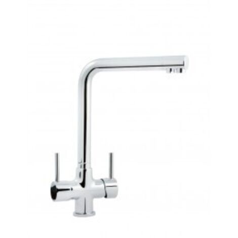 Crolla 4570 CR Tria Miscelatore Mono Splitcomando a bocca alta con uscita separata per acqua pura Cromato