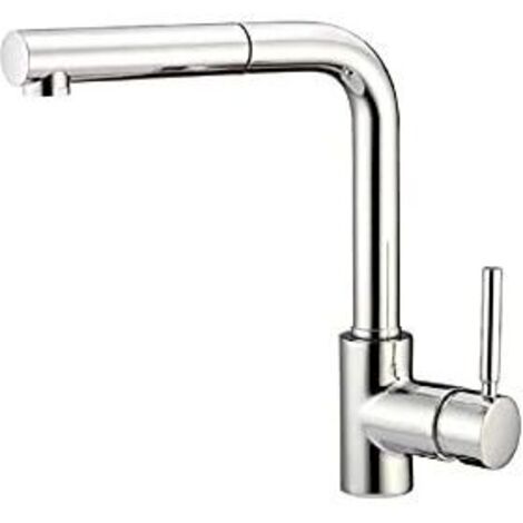 Crolla Harry ES 7740 CR Miscelatore Cucina con Doccetta estraibile Rubinetto Monocomando finitura Cromo