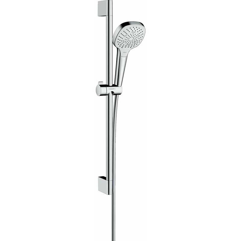 

Hansgrohe Croma Select E Multi EcoSmart set de ducha con barra de ducha de 65 cm, 26581400, blanco/cromo - 26581400