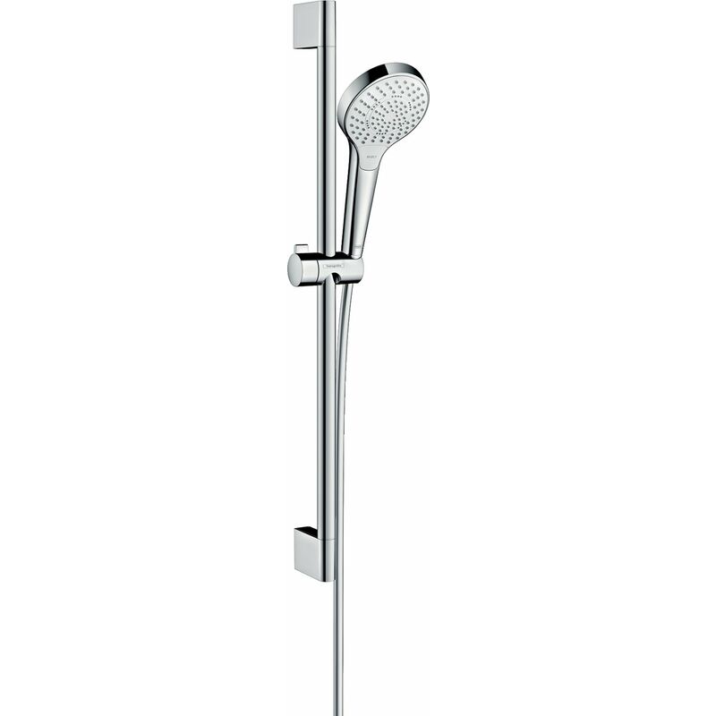 

Hansgrohe Croma Select S Multi EcoSmart set de ducha con barra de ducha de 65 cm, 26561400, blanco/cromo - 26561400