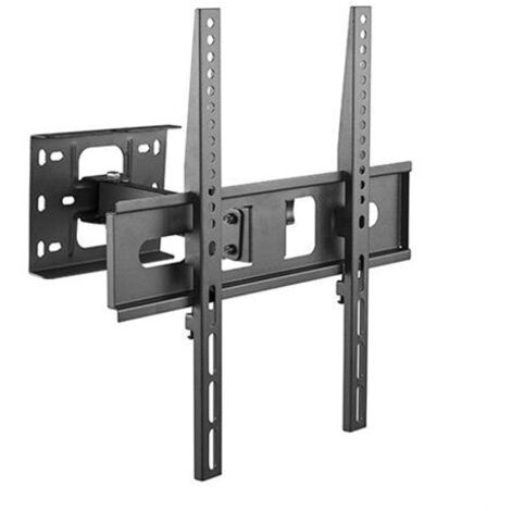 Cromad soporte de pared con brazo para tv de 32"-55" - giratorio, inclinable - peso max 25kg - vesa 400x400mm