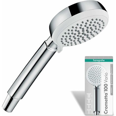 Crometta 100 Douchette à main Vario, blanc/chromé, 26824400