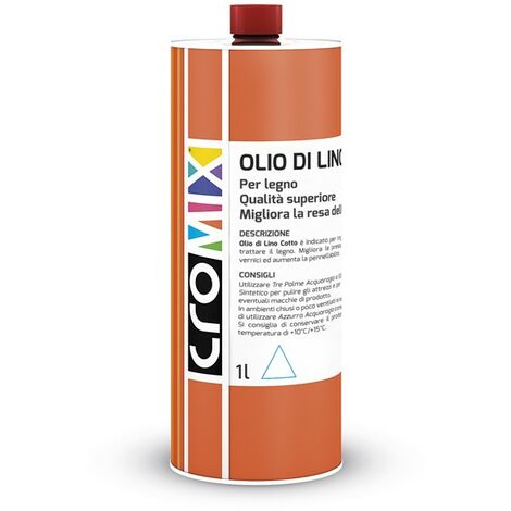 Olio di lino cotto Fidea 1 l (0)