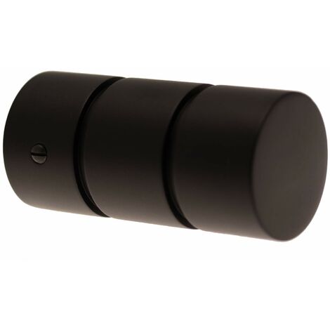 Cromo 28  Metallo  Ø28  2 Supporti Aperti Regolabili 9,5-14 cm  Grafite
