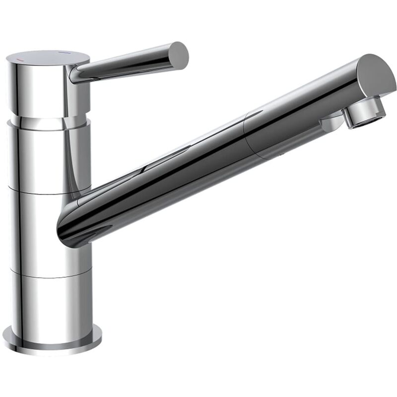 

Grifo mezclador CORNWALL cromado - Plateado - Schütte