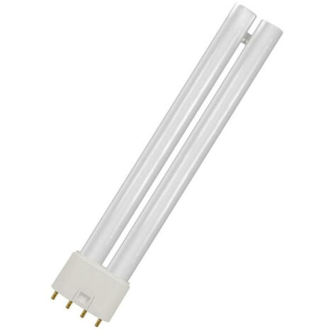 Crompton Lamps CFL PLL 18W 4-Pin Dimmable Single Turn White Frosted L-Type