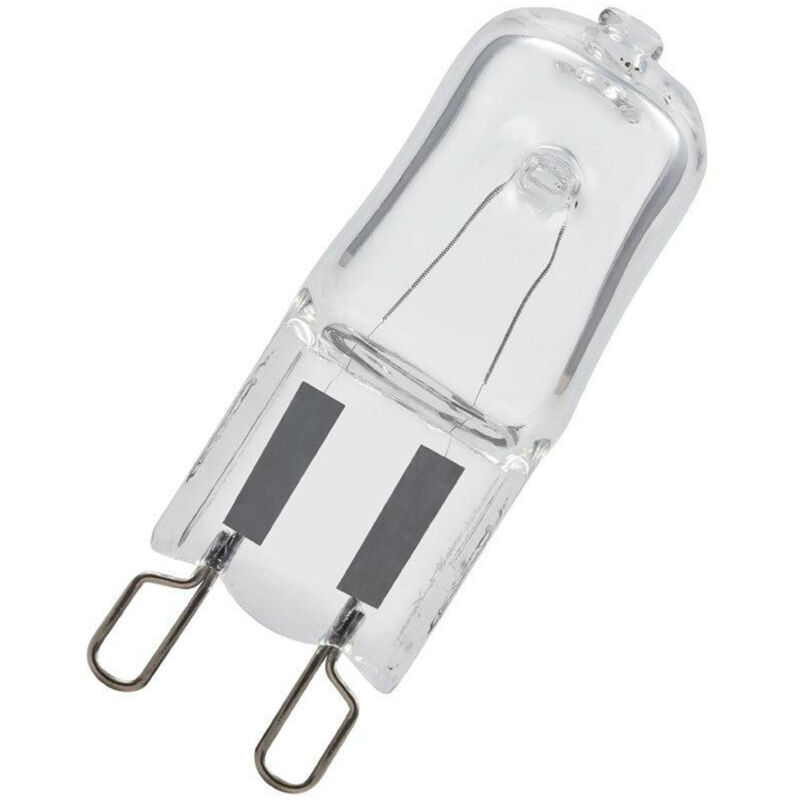 Crompton Lamps Halogen G9 Capsule 42W Dimmable Energy Saver (55W Equivalent) 2700K Warm White Clear 630lm Eco Light Bulb