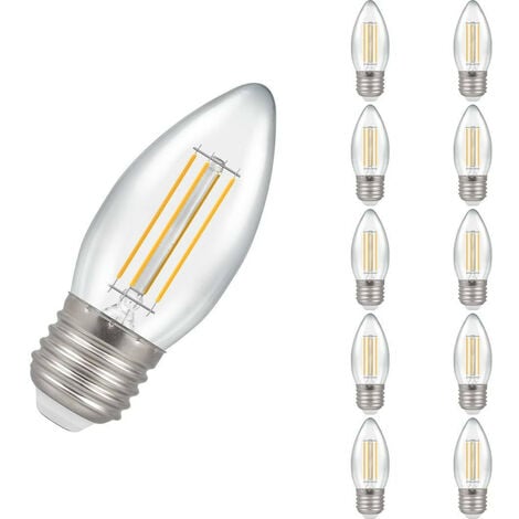 Crompton Lamps LED R80 Reflector 10W E27 (10 Pack) Warm White 120° Opal