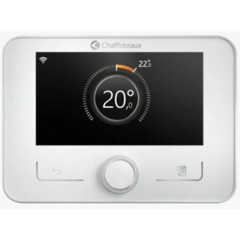 Cronotermostato con schermo TFT Expert HD Bianco Chaffoteaux 3319469