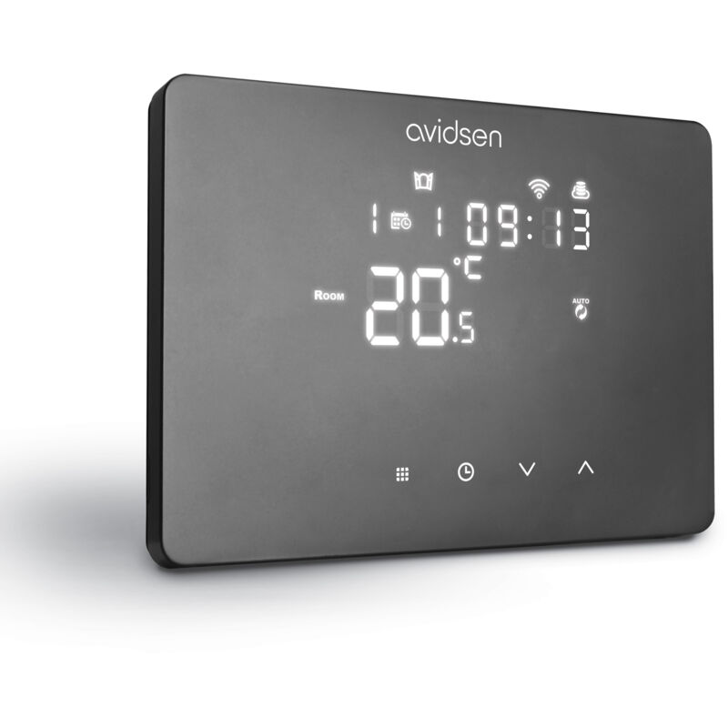Cronotermostato Da Incasso Wifi Avidsen Max 5a 1150w Nero 127073