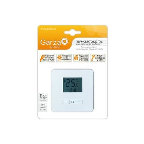 Thermostat programmable sans fil pour chaudiere gaz