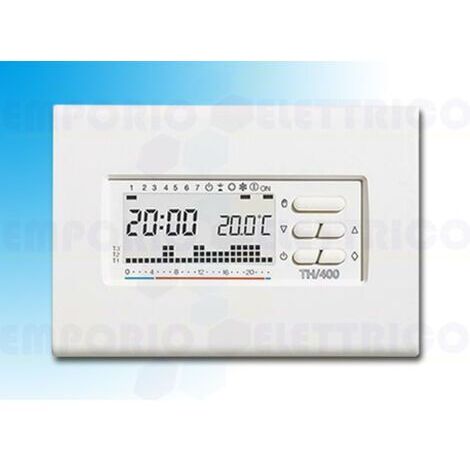 Cronotermostato digital semanal de pared BPT TH/400 Blanco 69404200