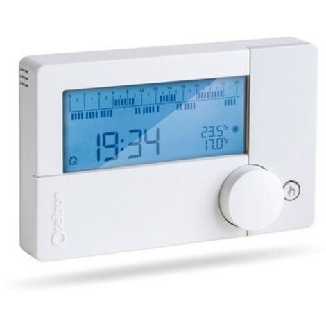 CRONOTERMOSTATO DIGITALE GIORNALIERO FREETIME EVO Bianco SEITRON