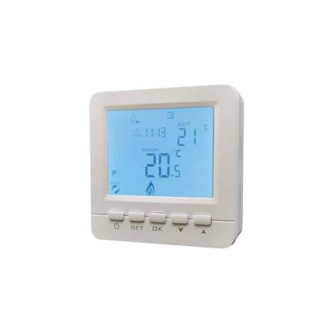 CRONOTERMOSTATO DIGITALE QUBO- - mm.86x24x86h. - 1 blister BRAVO