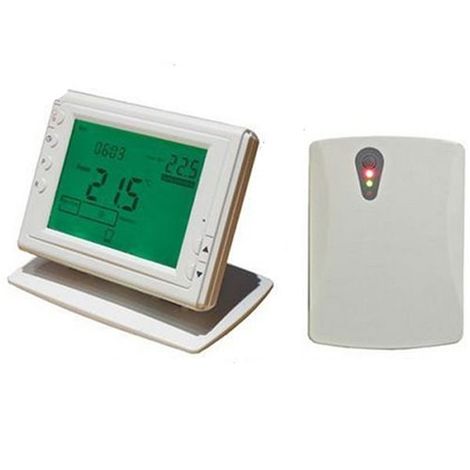 Termostato Wireless RF Cronotermostato Digitale Settimanale Touch Per  Caldaia A Gas e Riscaldamento Termosifone Ad Acqua 3A 220V - Expo Light  s.r.l.