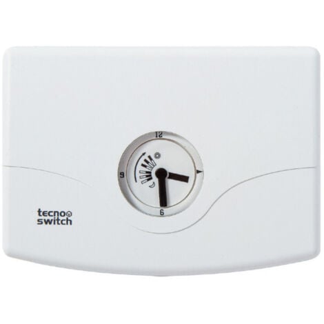 Cronotermostato Giornaliero Da Esterno Tiziano ( TECNOSWITCH cod. CR115BI )