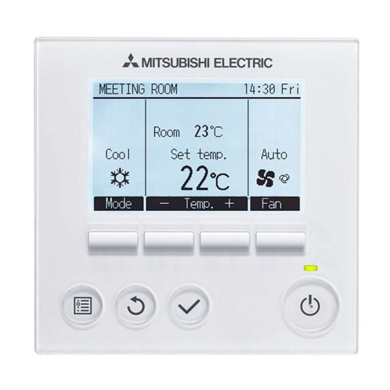 

Cronotermostato para Aire Acondicionado Mitsubishi Electric PAR32MAA Blanco
