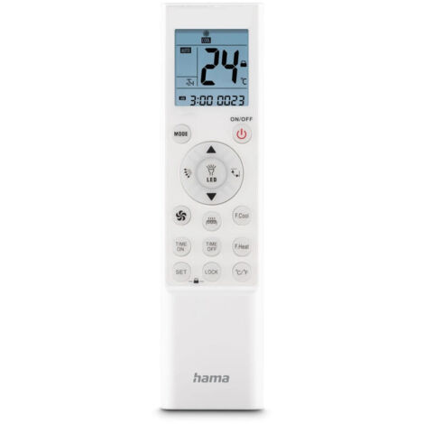 Cronotermostato per Condizionatore Hama 00221040 Bianco