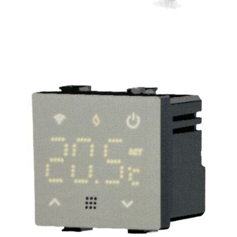 Cronotermostato Programmabile 230V Termostato Wifi Smart Tuya da Incasso Display Touch Compatibile con Vimar Plana