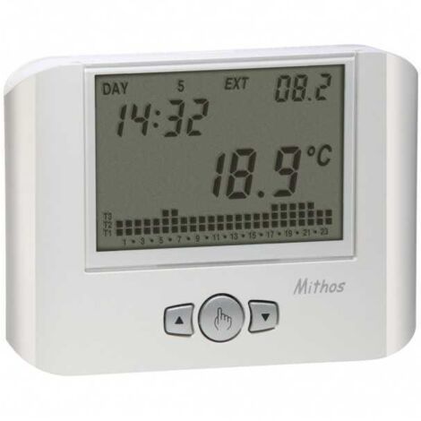 Cronotermostato semanal de pared color blanco ve328100