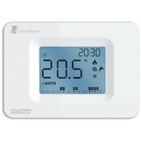 CRONOTERMOSTATO SETTIMANALE ORION WEEK OPENTHERM Bianco