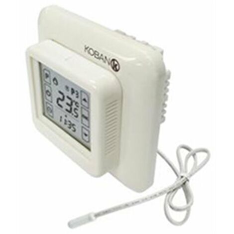 Cronotermostato Tactil para suelo radiante Koban KT50HR 0769022