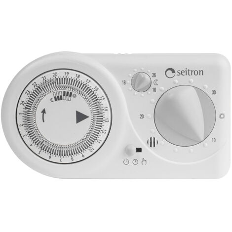 Cronotermostato Termostato timer giornaliero programmabile TEMPORA SEITRON