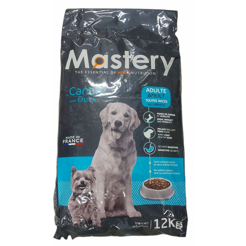 

12 kg de croquetas de pato para perros