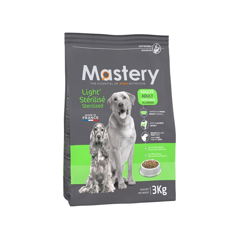 

Croquetas ligeras para perros esterilizados 3 KG