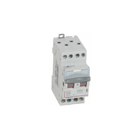 Interrupteur sectionneur Tétrapolaire 32A DX-IS 4P 400V 2M - 406479 - Legrand
