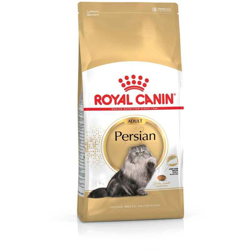Royal Canin - Persan Adulte nourriture sèche pour chat 10 kg Volaille, Riz, Légumes