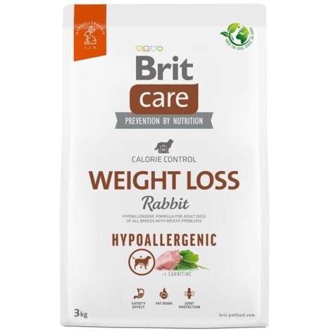 Croquettes pour chien adulte hypoallergénique BRIT Care au lapin - 3 kg