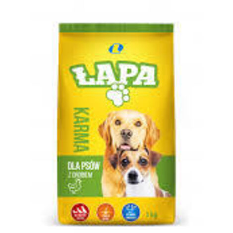 Croquettes pour chien au poulet 3 kg LEWIATAN