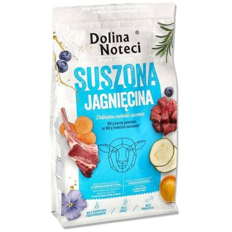 Croquettes pour chien Dolina Noteci Premium Agneau, sac de 9 kg