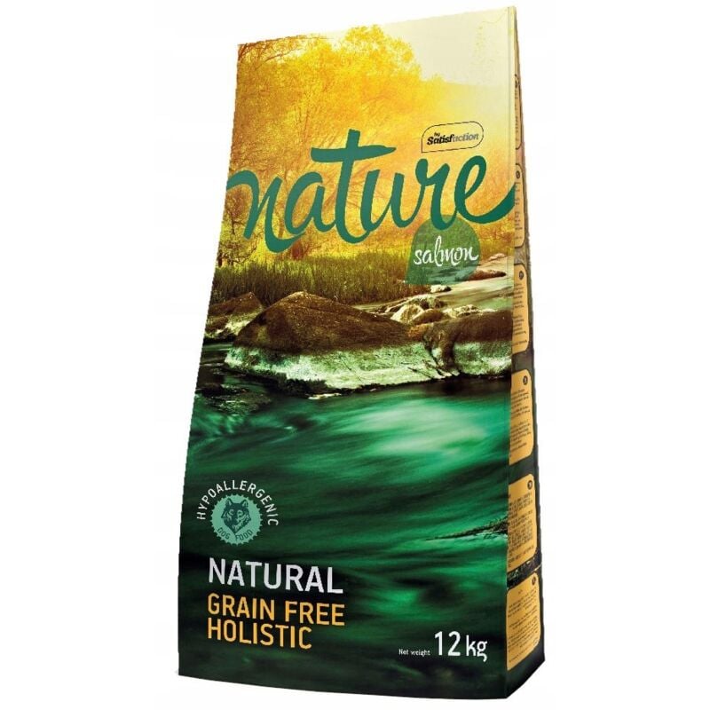 Croquettes pour chien NATURE Grain Free Holistic Saumon - 12 kg