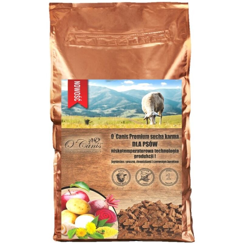Mut Meccanicatovo - Croquettes pour chien o'canis Agneau au millet, pommes de terre et betterave rouge - 1,5 kg