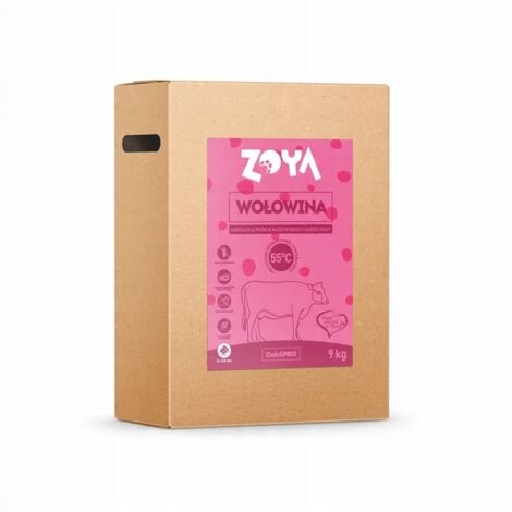 Croquettes pour chien ZOYA COLDPRO au bœuf 9 kg