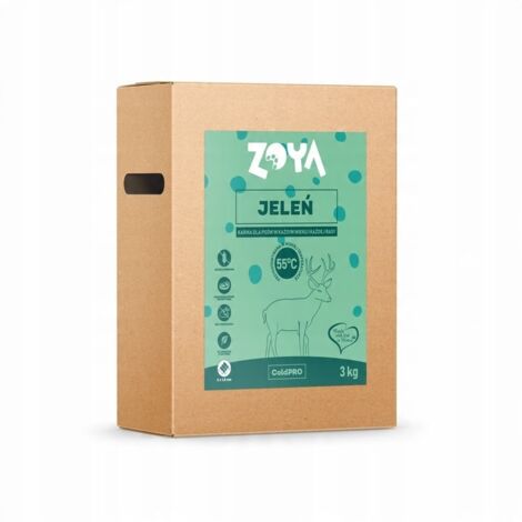 Croquettes pour chien ZOYA COLDPRO Cerf 3 kg