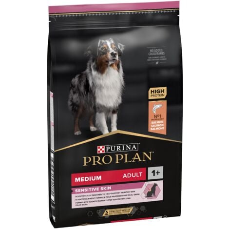 Croquettes Pro Plan Adulte Médium Sensitive Skin Saumon : 7 kg