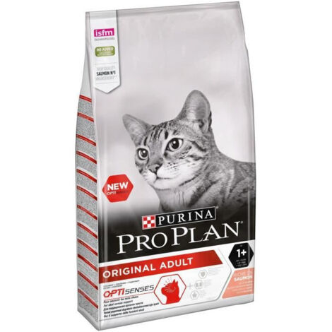 Croquettes PRO PLAN Chat Adulte Saumon : 10 kg