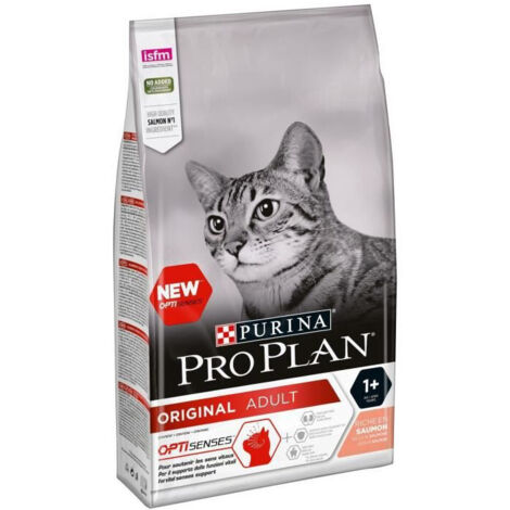 Croquettes PRO PLAN Chat Adulte Saumon : 1,5 kg