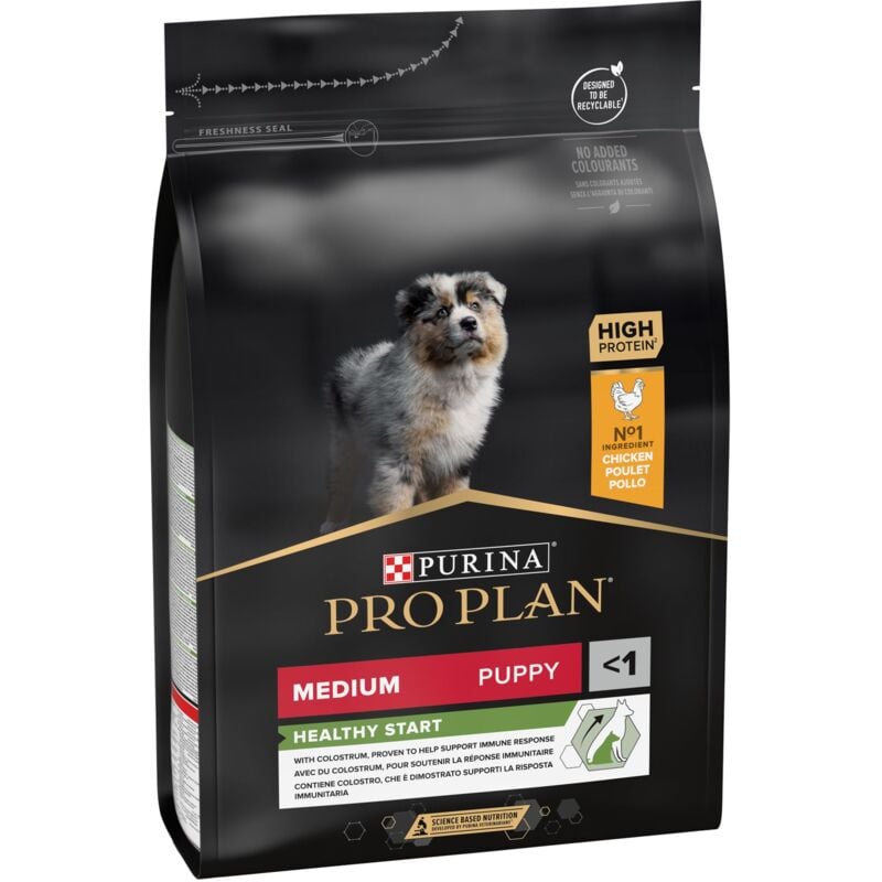 Purina - Croquettes Pro Plan Puppy Médium Healthy Start : 3 kg