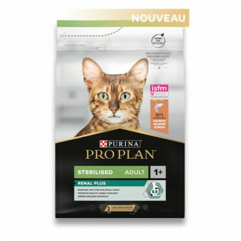 Croquettes Pour Chats Pro Plan Adulte Sterilised Saumon Sac 1 5 Kg