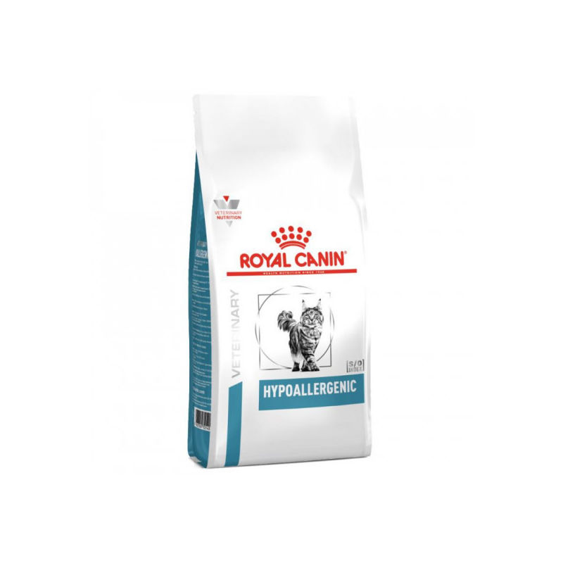 Croquettes Veterinary Diet Hypoallergenic pour chats Sac 2,5 kg - Royal Canin