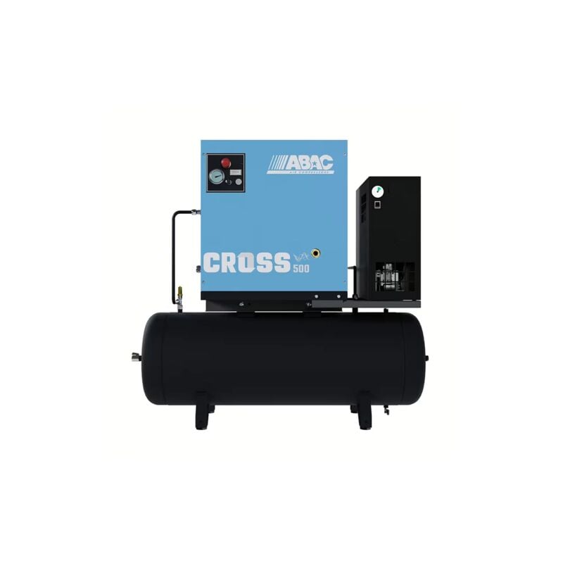 Cross 500 4kW 10Bar 400/50 100L Vessel with Dryer /vsd screw compressor