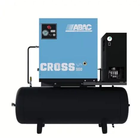 CROSS 900 7,5kW 10Bar 400/50 200L Vessel with Dryer VSD screw compressor