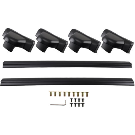 Cross Bar For 2007-2011 Honda CRV CR-V Roof Rack Set Luggage Cargo Carrier Black