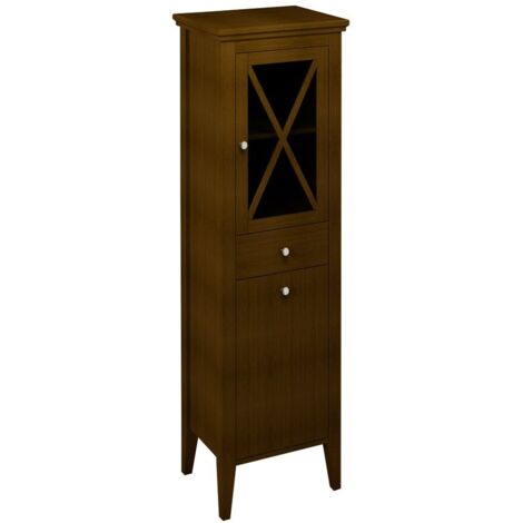 CROSS Unité de rangement avec blanchisserie 49x170x39cm, droite/mahagon