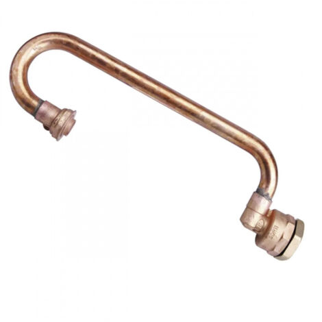 Crosse de sortie compteur NF - entrée écrou 6/20 / Tube PE Ø32 - Gaz Naturel - Gurtner