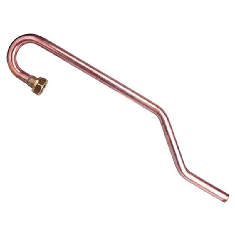 Gurtner - Crosse pour compteur gaz G2,5 - écrou 3/4' jsc - sortie CU18 - Propane ou Butane